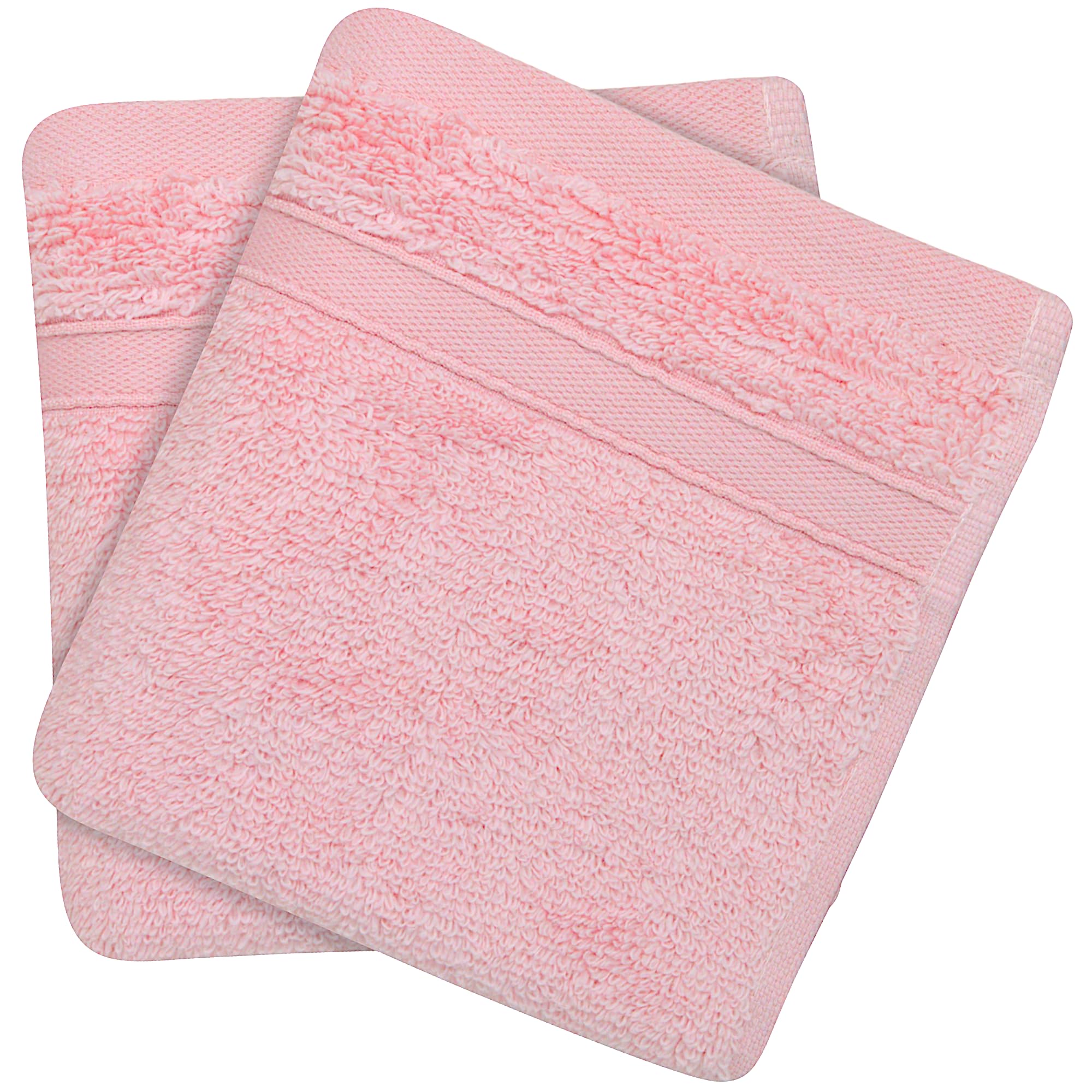 Towelogy Pink Towelogy® Luxury Flannel Face Cloth | Ultra Soft 100% Cotton Face Towels | 33X33cm (, 2 Pack)