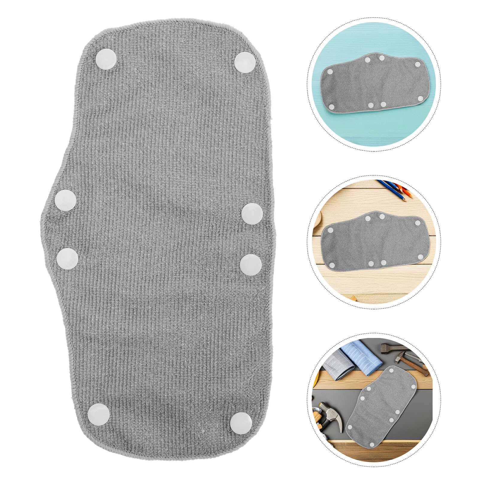 Banda para Sudor Casco Desmontable Resistente al Sudor Gris Transpirable para Casco de Seguridad de Construcción 24 Unidades Lavable Uso Laboral Diario