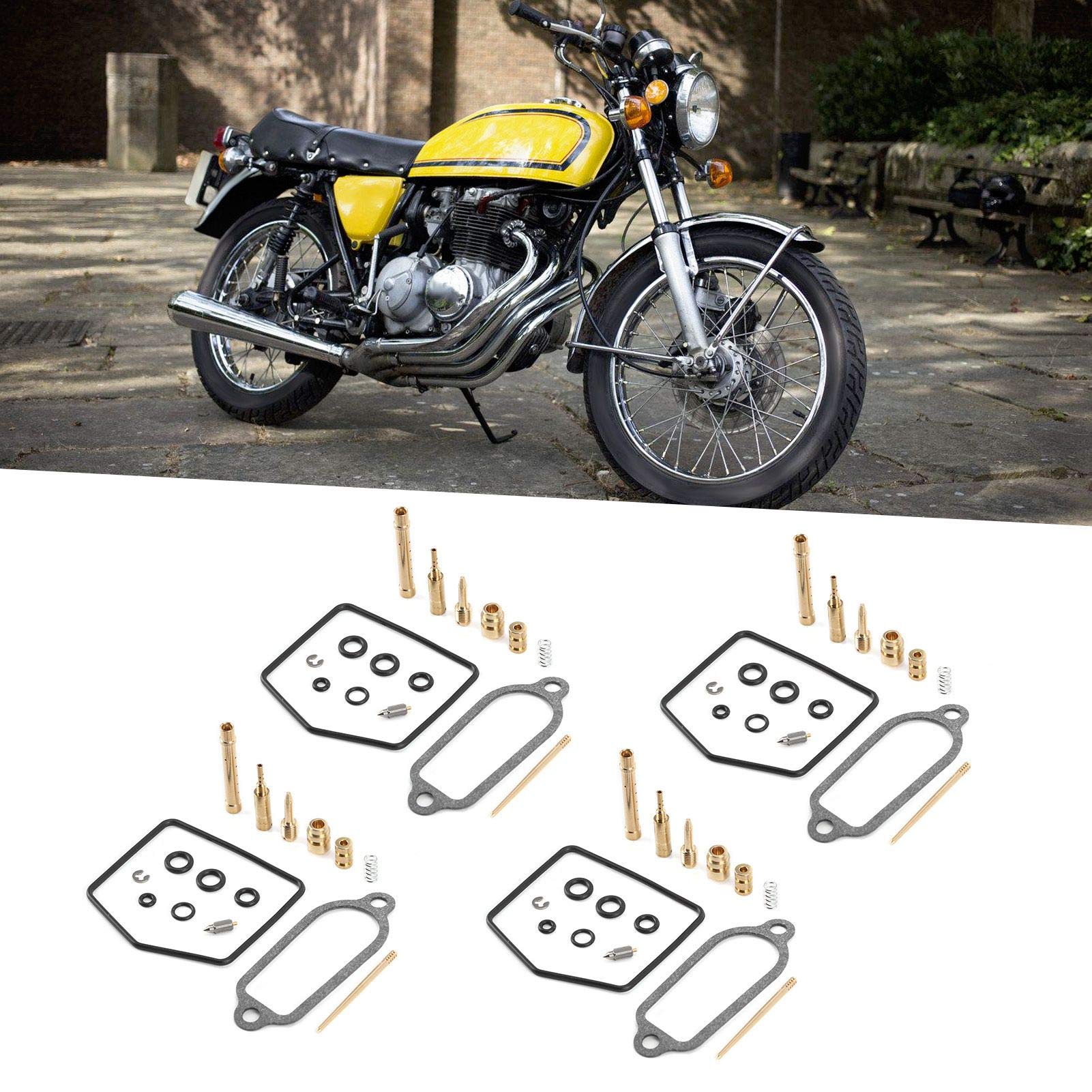 Amazon | Akozon キャブレター CB400F 1975‑1977用 4セットモーター