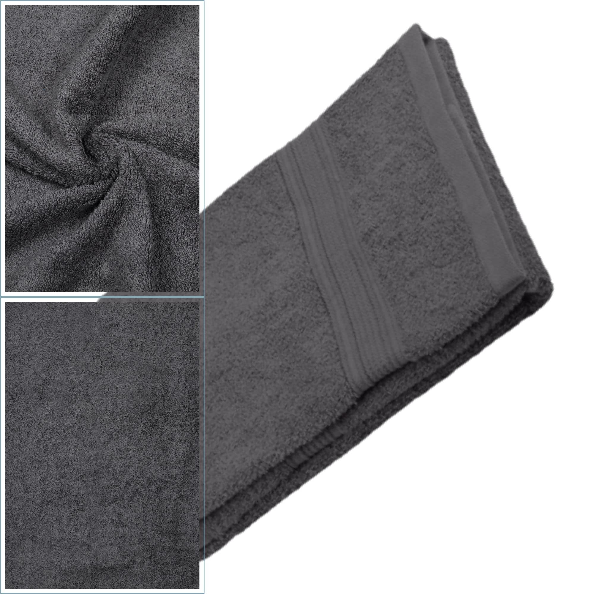 Lovely CASA - Serviette de Bain - Taille 30x50 cm - 100% Coton Bio - Couleur