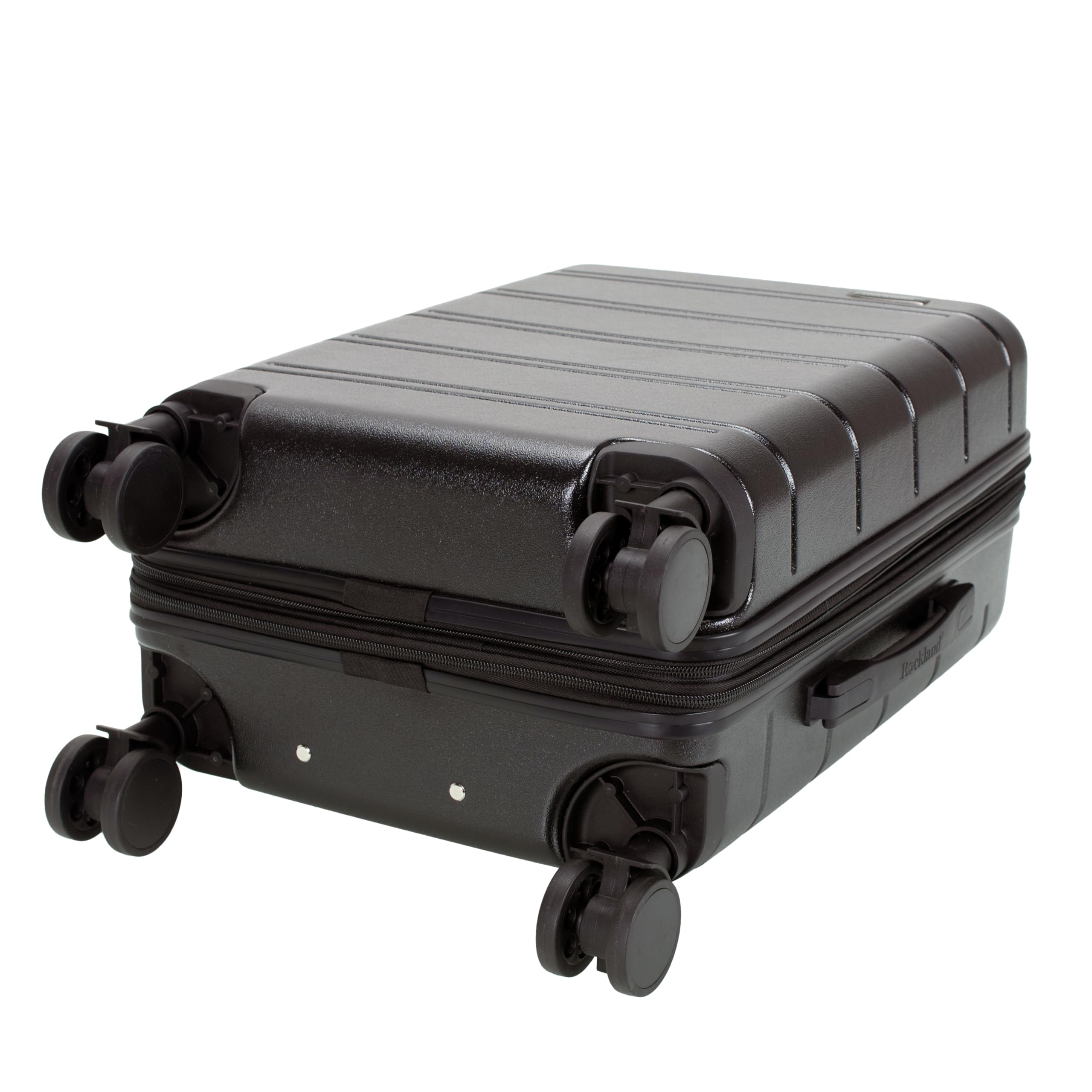 Rockland Tahoe Hardside - Valigetta espandibile con ruote girevoli, colore: Nero