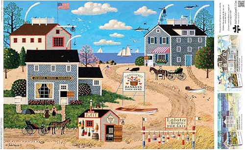 Miniatura 5 de Buffalo Games - Charles Wysocki - Nantucket Breeze - Rompecabezas de 500 piezas para adultos desafiante rompecabezas perfecto para noches de juego -
