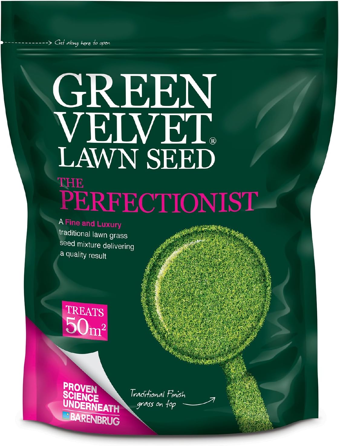 Green Velvet 1.5Kg Lawn Seed The Perfectionist