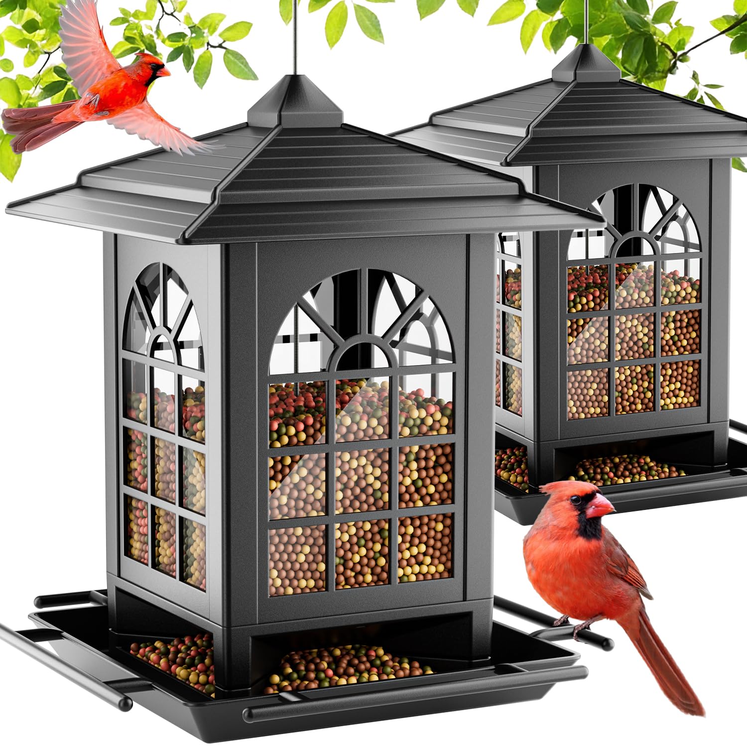 Birdream 2 Pack Bird Feeders