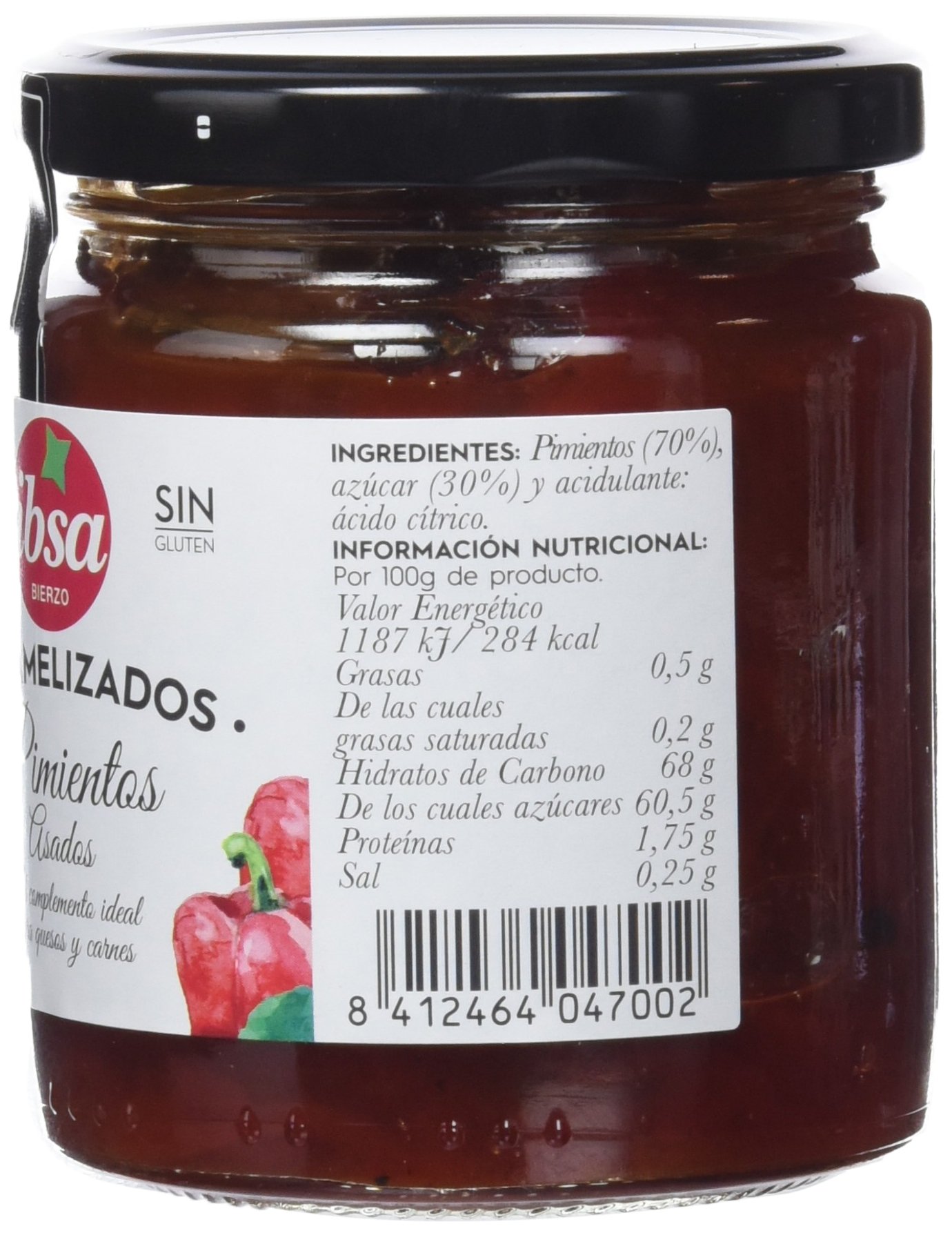 Ibsa Pimiento Caramelizado - 2 Unidades de 240 gr - Total: 480 gr