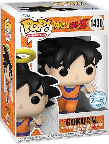 Miniatura 6 de Funko Animación Dragon Ball Z - Majin Buu (Super Buu) Ghost Attack & Goku con alas (Angel) Edición especial Multicolor Figuras de vinilo paquete