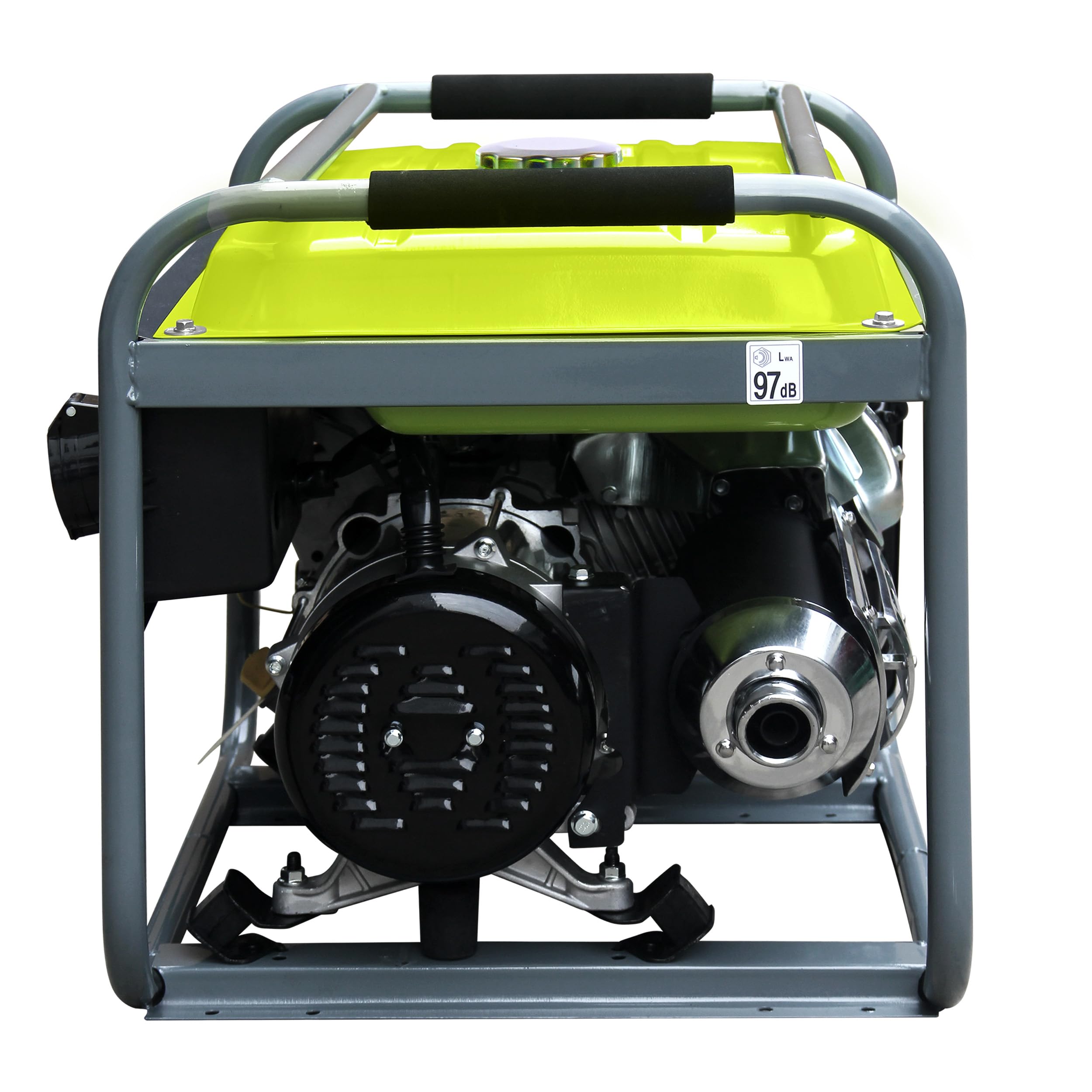 Generador de gasolina K&S Basic KSB 6500C, Höchstleistung 5500 W, generador con automatischer Spannungsregler (AVR), Ausgangsspannung 12V, stromerzeuger mit Kurzschlussschutz