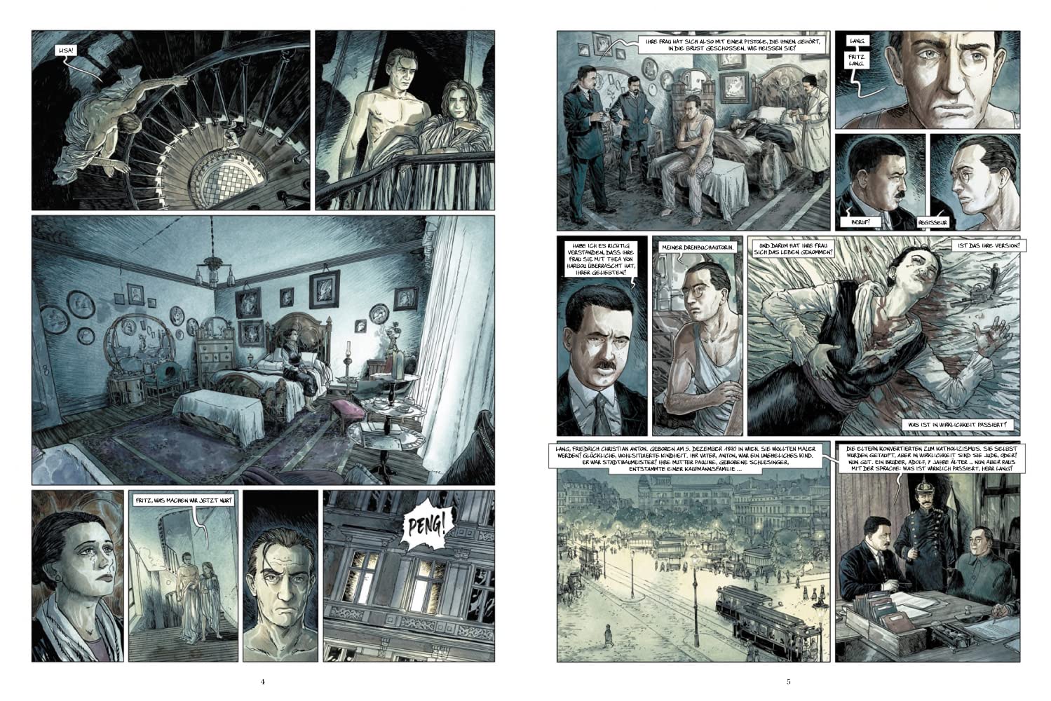 Fritz Lang: Die Comic-Biografie. Graphic Novel