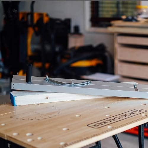 Miniatura 6 de DCT - Juego de herramientas de plantilla de calibre cónico para afilar (corte en ángulo), patas cónicas de madera y más en brazo radial o sierra de