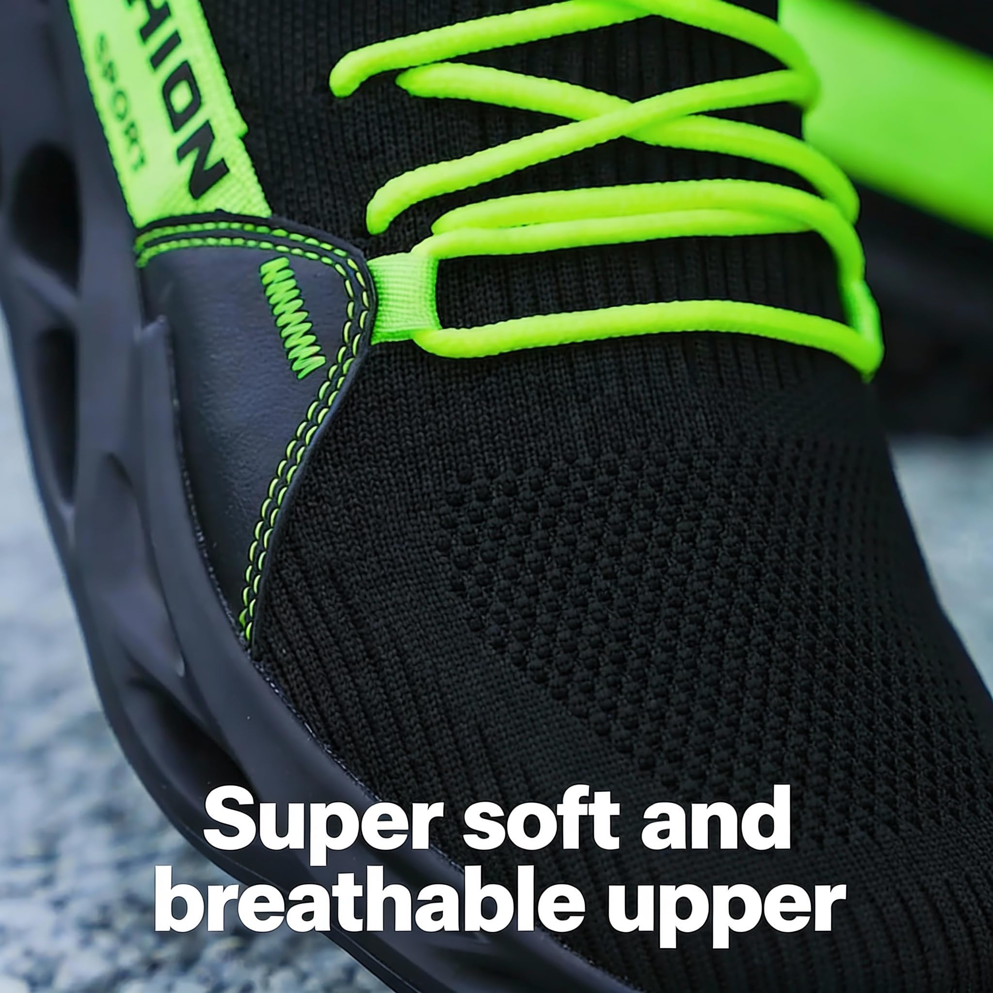 Uomo Donna Running Scarpe da Ginnastica Leggere Traspirante Casual Sportive Mesh Comode Fitness Jogging Sneakers Multicolore EU 36-46