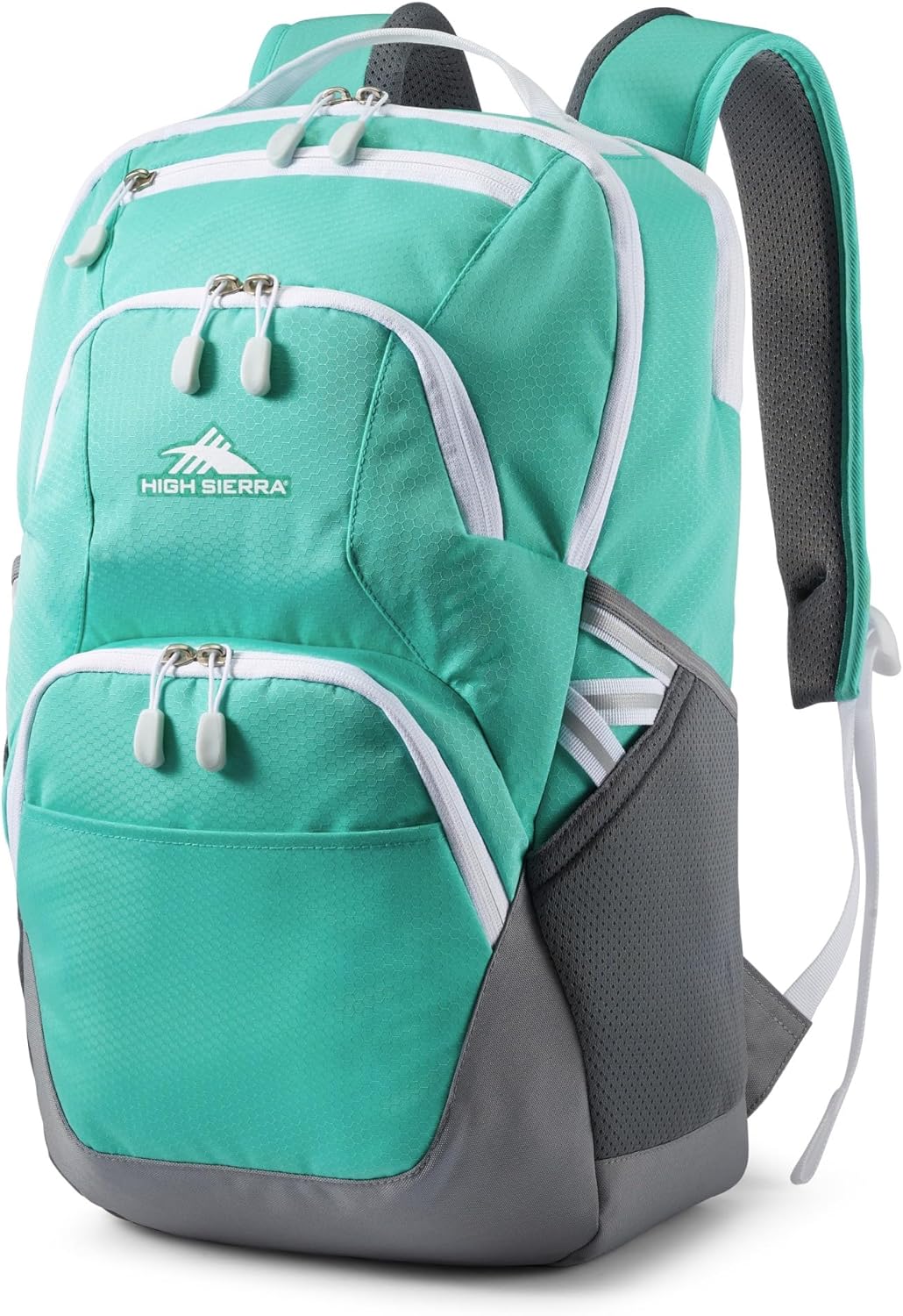 High Sierra Swoop Backpack with 17" Laptop Pocket, Aqua (Instore Version)
