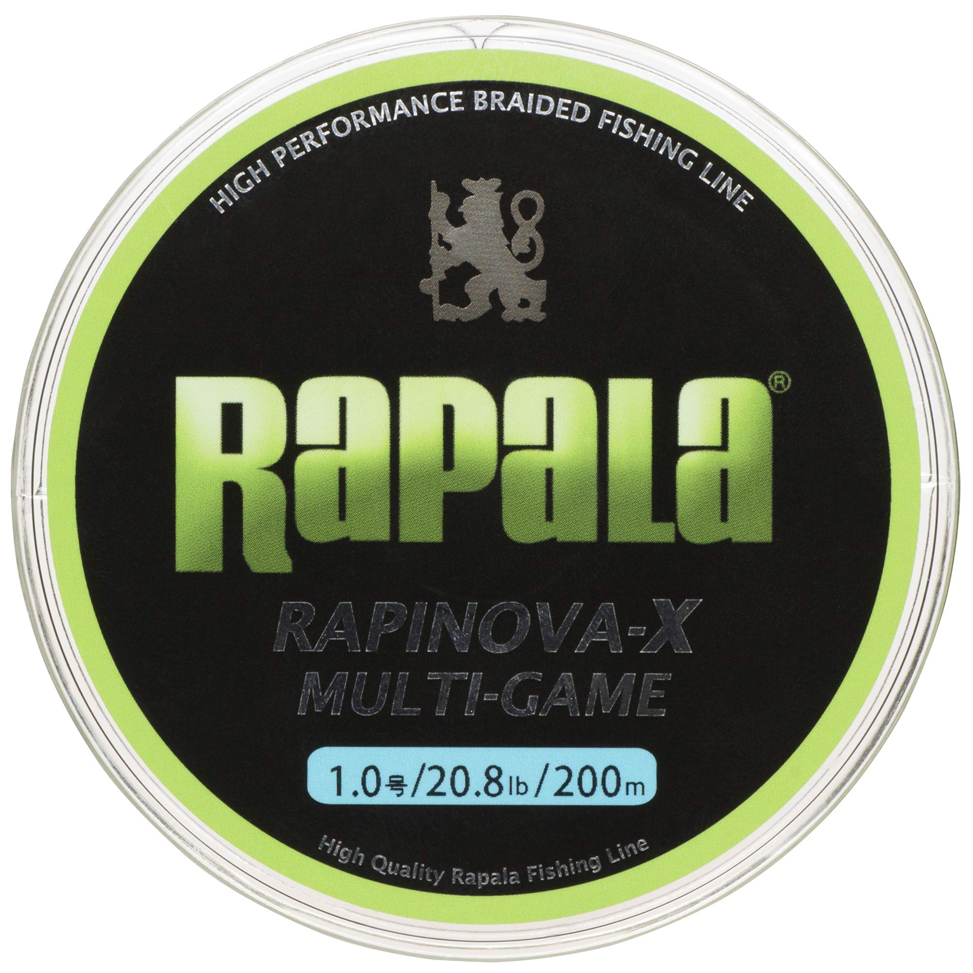 Rapala (rapala) lapinova X multi-gioco 1.0 n. 200 kg verde lime RLX200M