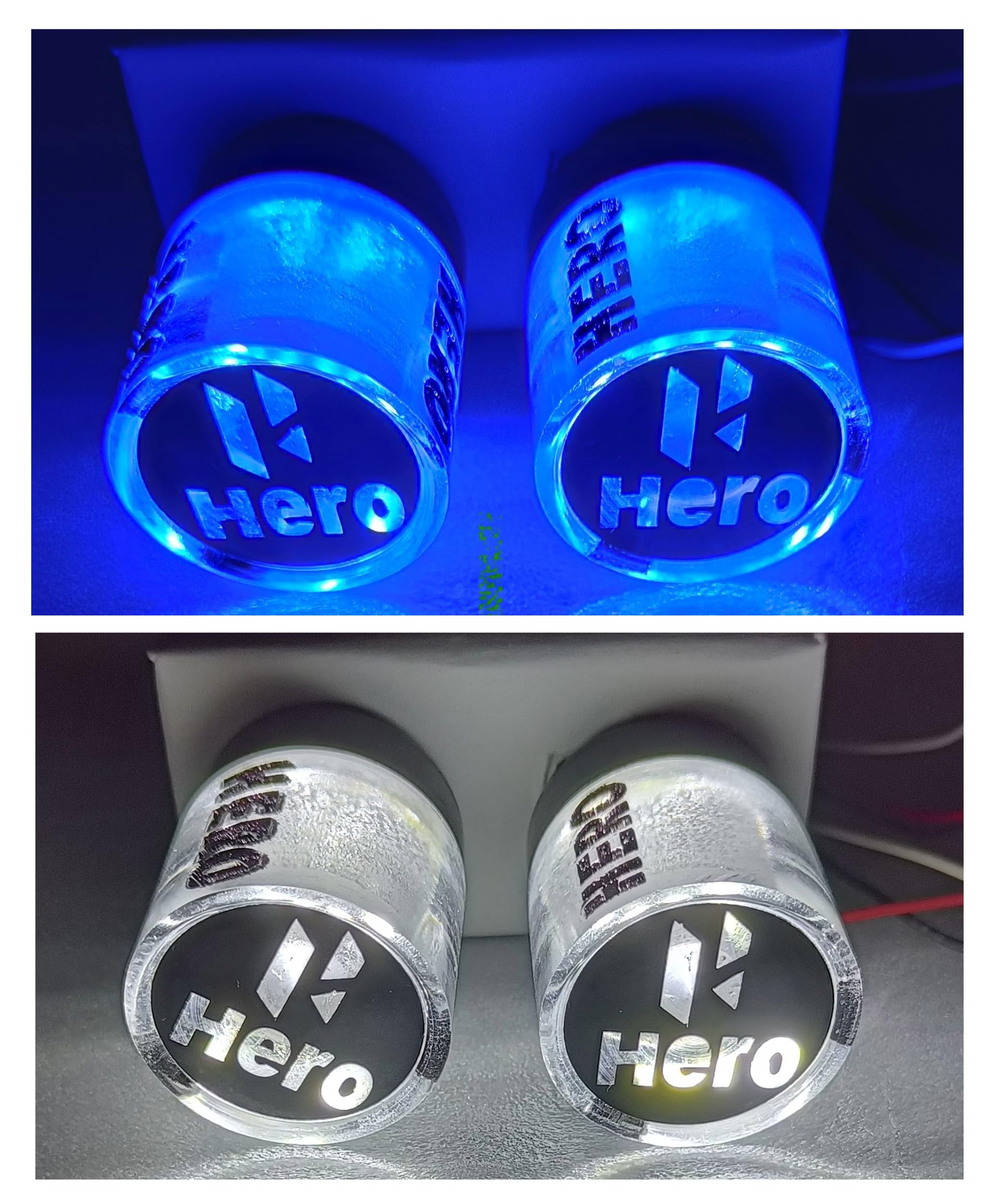 Handle Bar Light Handle Grip End Indicator Light For HERO,Blue-image-9