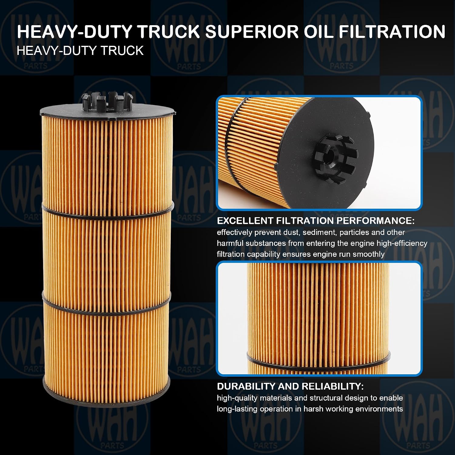 Diesel Fuel Filter Compatible With 2013-2020 Freightliner Western Van PF9908 Oil Filter Freightliner Cascadia DD13 DD15 DD16 Diesel Engine