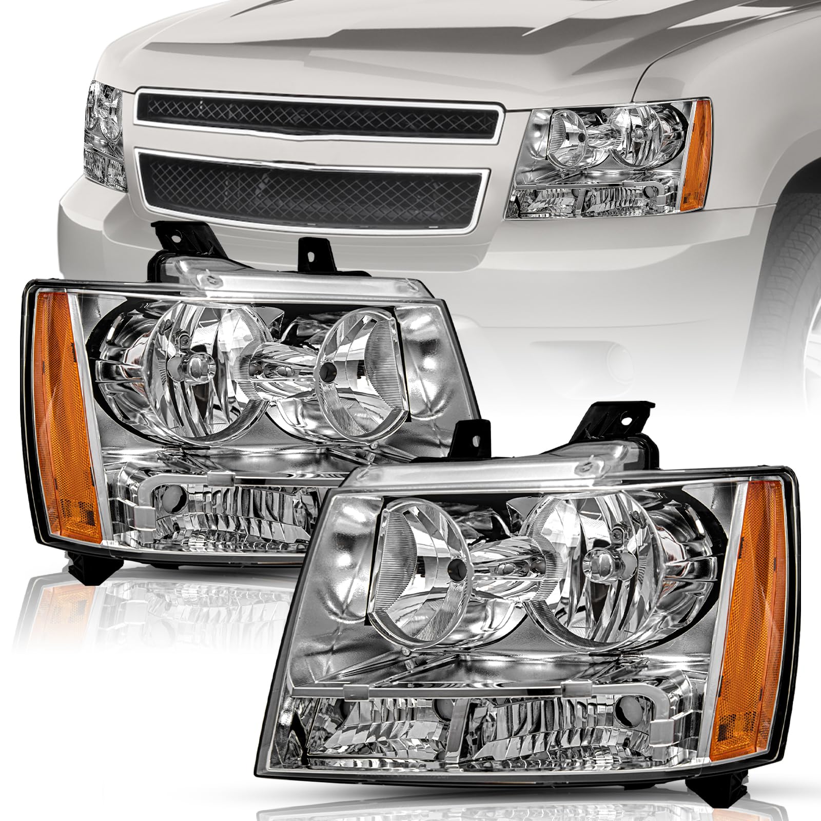 TUSDAR Headlights for Chevy Tahoe