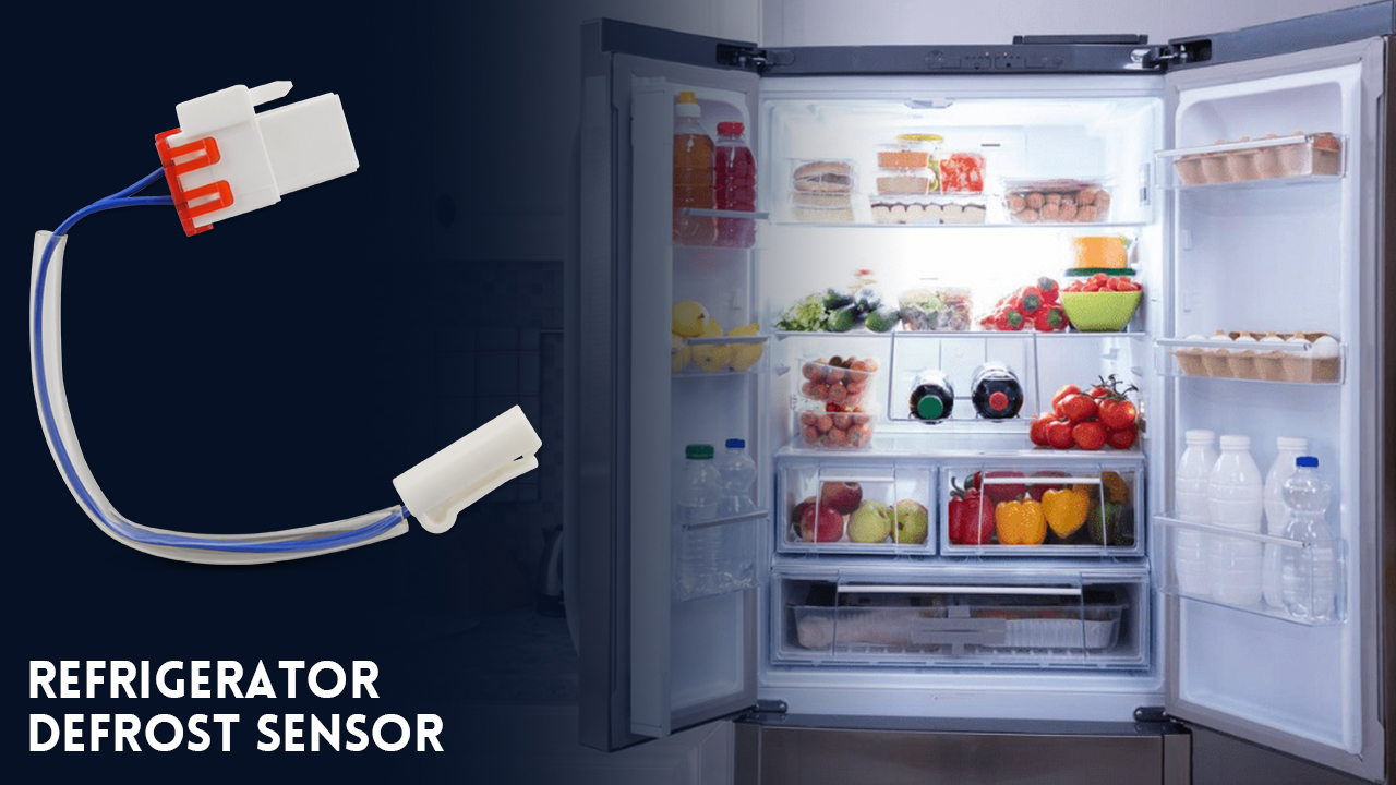 Image of Refrigerator Defrost Sensor Fit for Kenmore Larder Fridge Fit for Daewoo Refrigerator, Replace 60148-0003400-01 3014808900