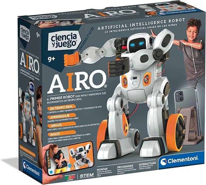 Clementoni Robot AIRO con Inteligencia Artificial