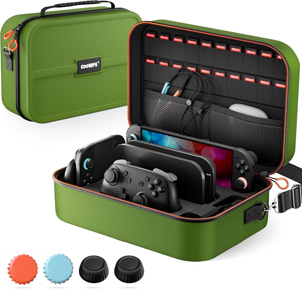 Amazon.com: COOWPS Switch 2 Case for Nintendo Switch 2(2025), with
