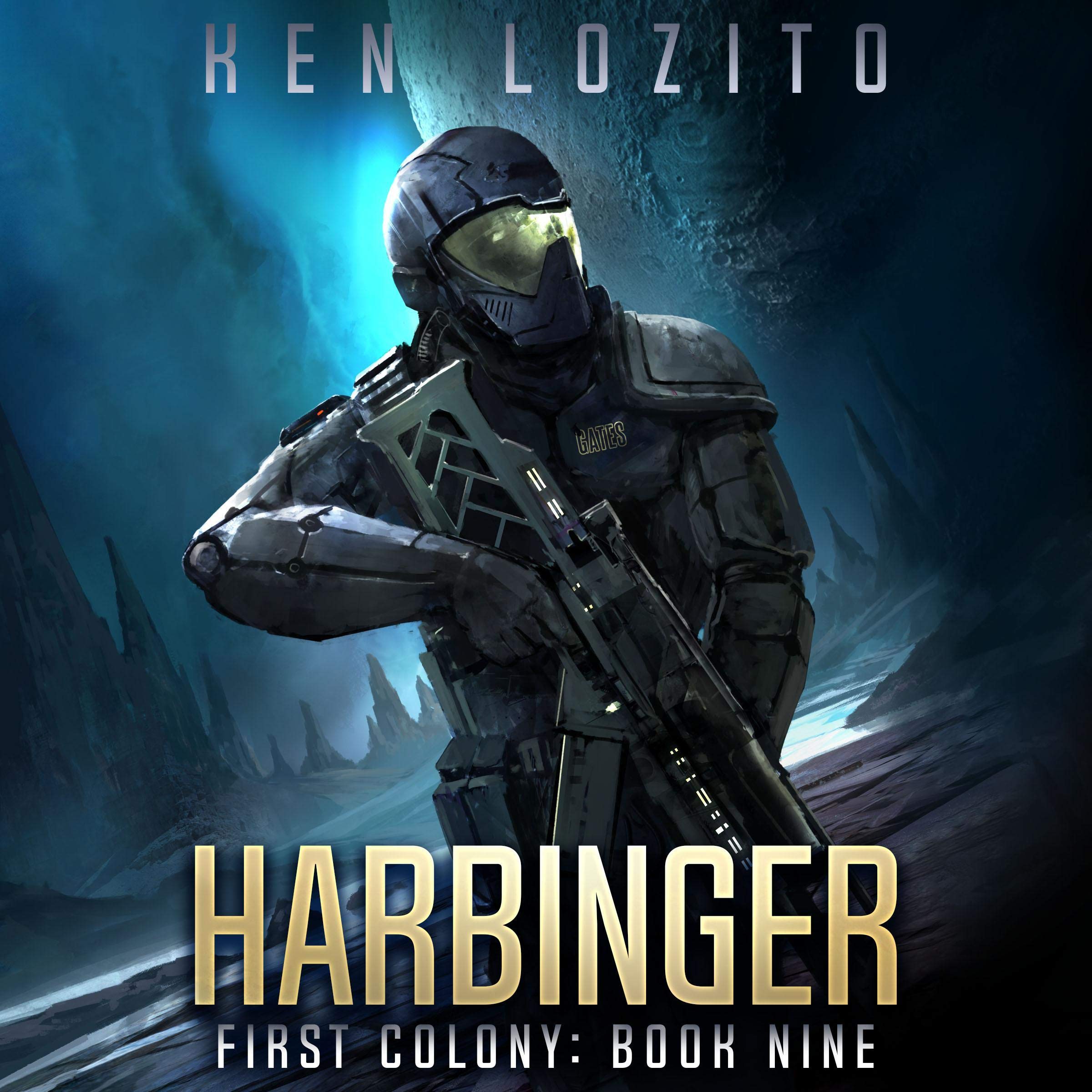 Cover art for Harbinger: First Colony, Book 9