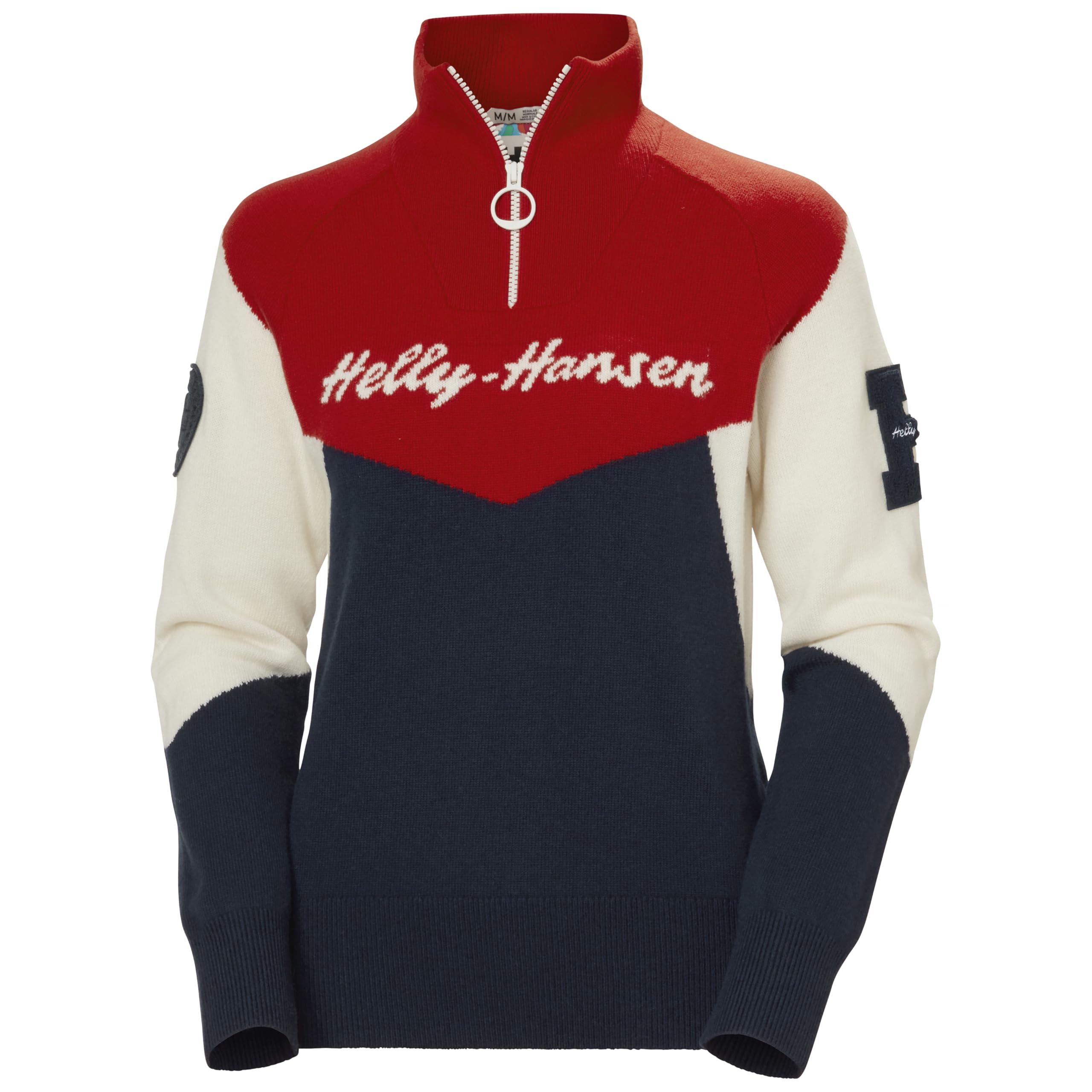 Helly-Hansen Apres Knitted Sweater - Womens Midweight Merino Wool Pullover Perfect for Skiing Resort Relaxation