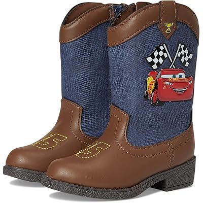 Ботинки Josmo Cars Western Boots (Toddler/Little Kid) brown