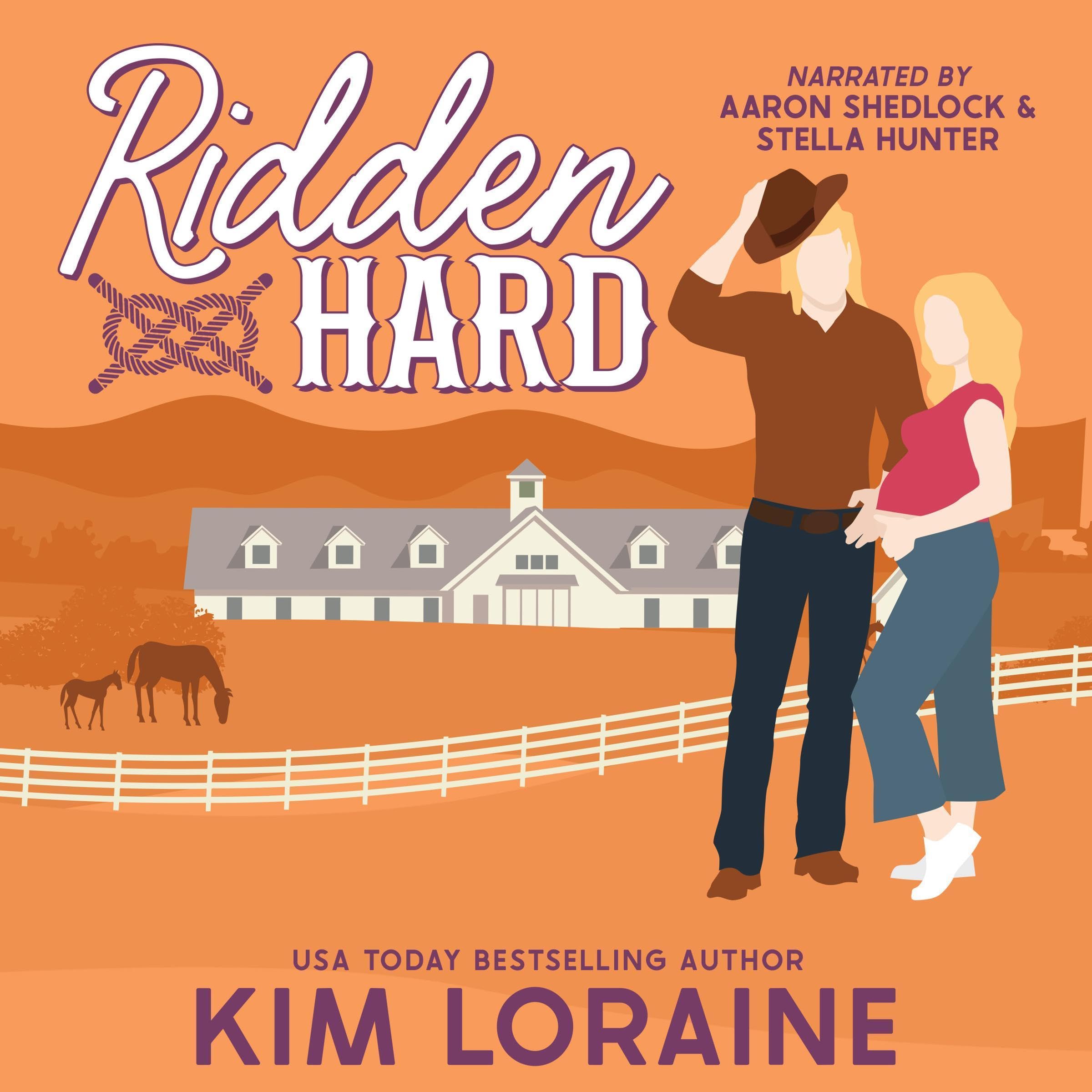 Cover art for Ridden Hard: A Surprise Baby Romance