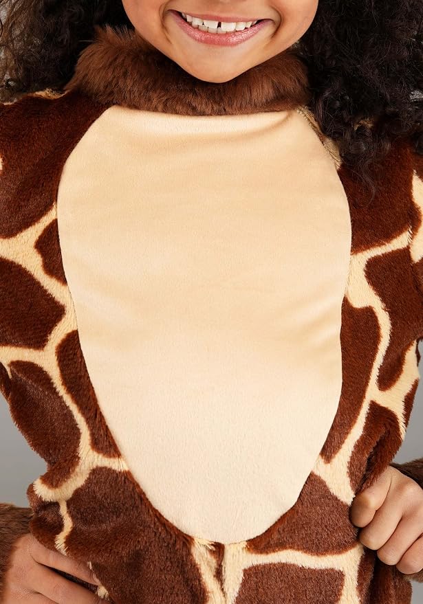 Disfraz de jirafa para niña con diadema miniatura 5