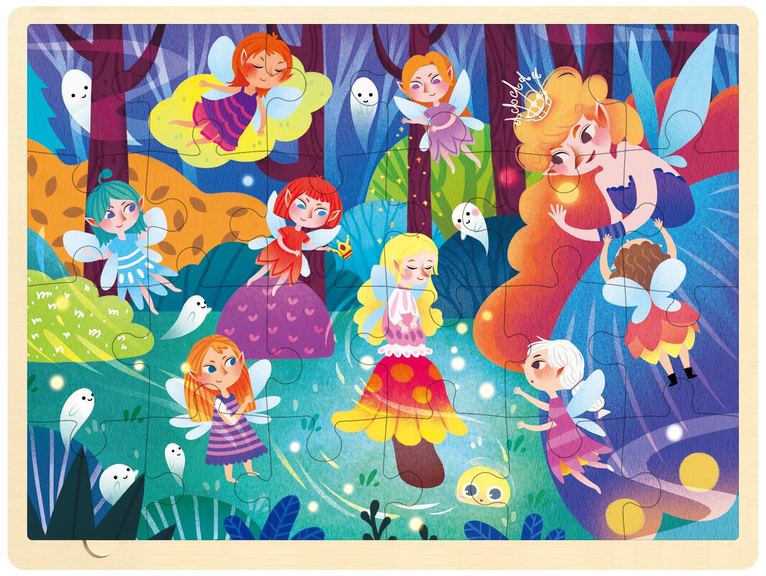 Nieves Puzzle ユトレヒト / Utrecht Amazon.com: MoinKidz 24 Piece Puzzles for Kids 3 Year Old