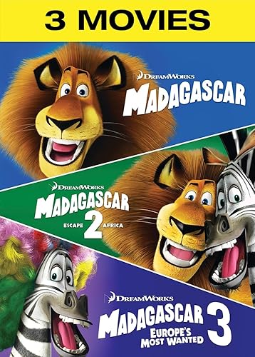 Madagascar Madagascar Escape 2 Africa Madagascar 3 Europes Most Wanted DVD