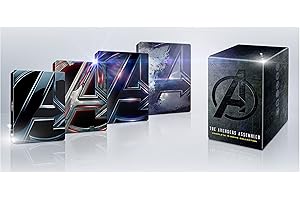 Exclusive Avengers: Infinity War, Endgame 4K UHD + Blu-ray Complete Movie Steelbook Collection