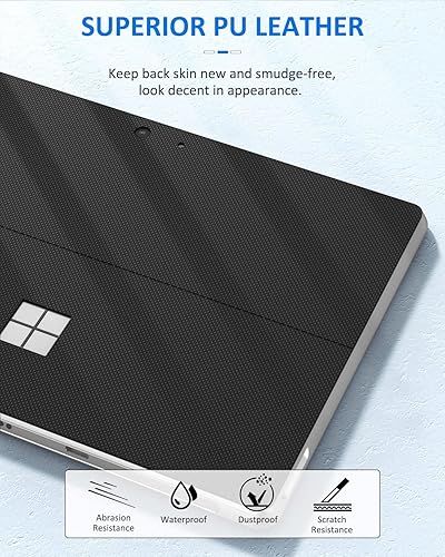 Miniatura 3 de MoKo Adhesivo para Microsoft Surface Go 3 10.5" 2021  Go 2 2020  Go 10" 2018, PU Tablet Funda protectora trasera para Surface Go 3  Go 2 2020  Go