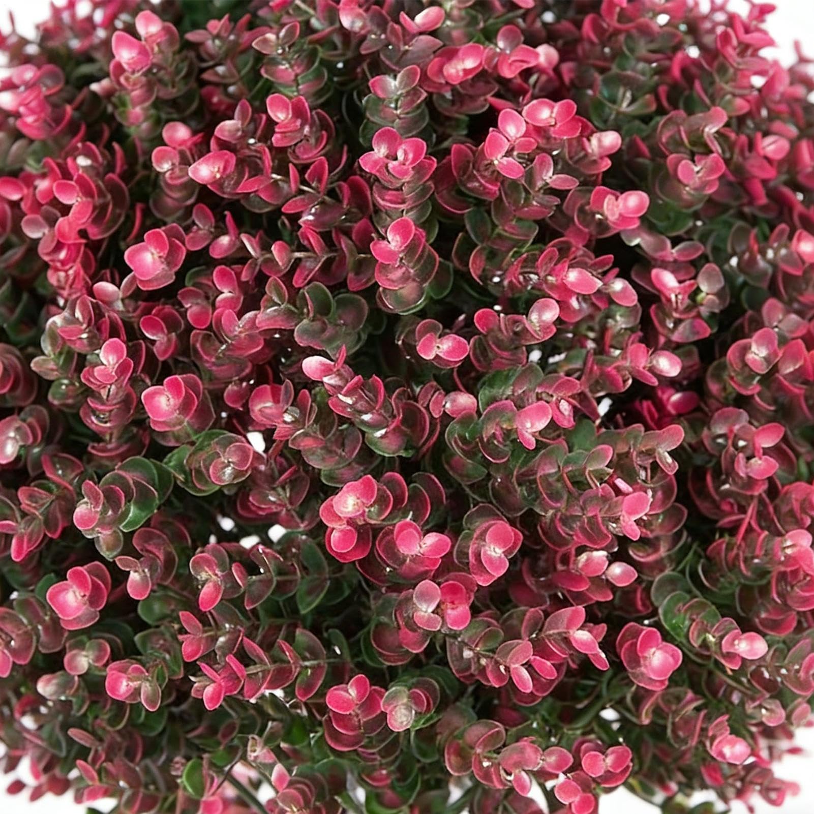 Sztuczne krzewy, odporny na warunki atmosferyczne, 57 cm, sztuczna kula topiary, sztuczne krzewy, do ogrodu, podwórka, werandy, ścieżki, chodnika, krajobrazu, wnętrz, domu, biura, hotelu