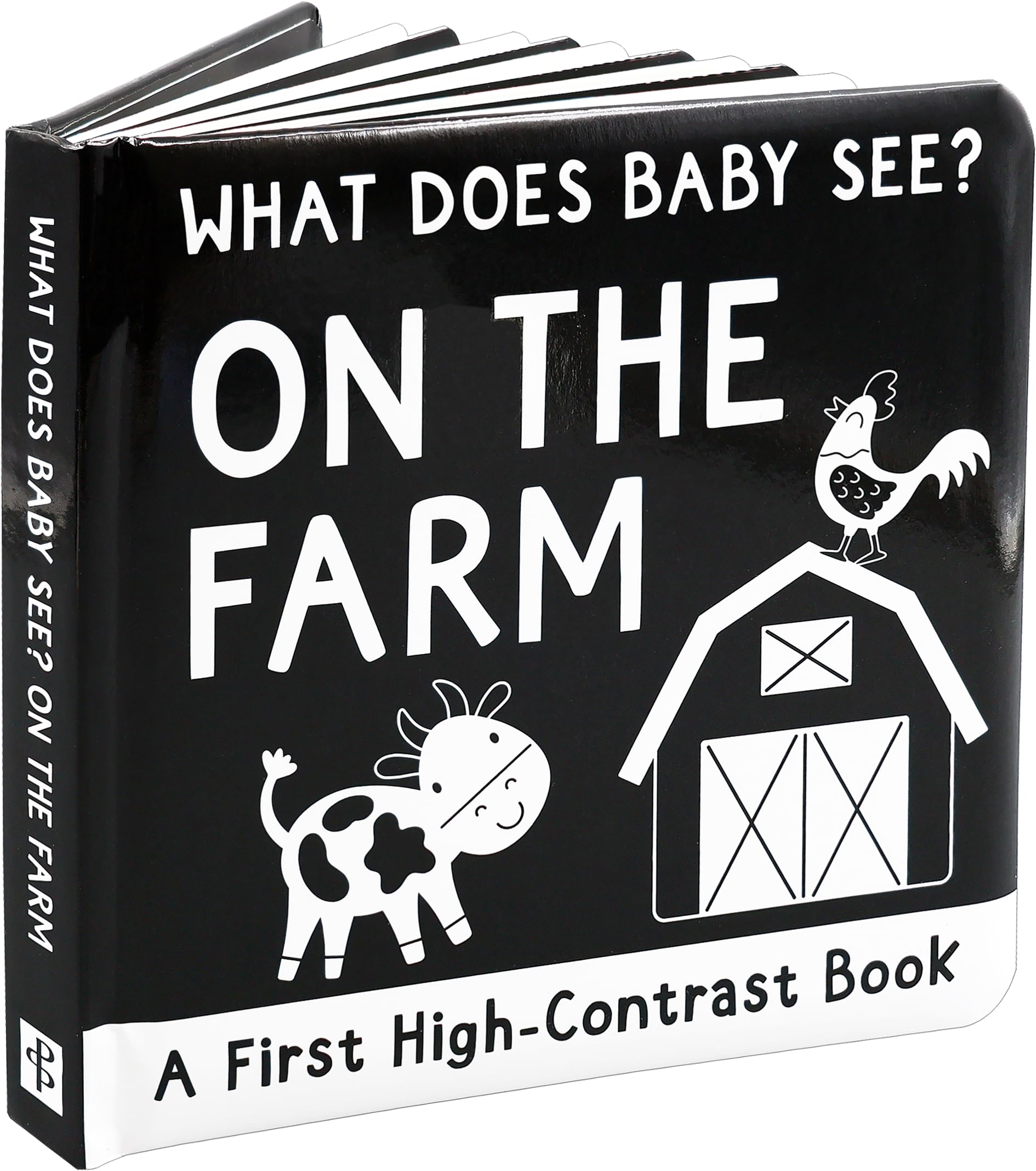 What Does Baby See? On the Farm (High Contrast Board Book) (First High-Contrast Books; Peter Pauper Primer)