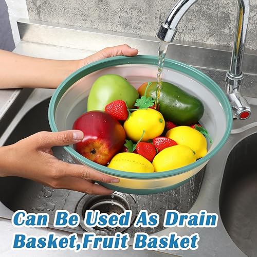 Miniatura 5 de Paquete de 4 cubiertas para salpicaduras de microondas, cubierta de microondas de polipropileno + TPR para alimentos con rejillas de ventilación de