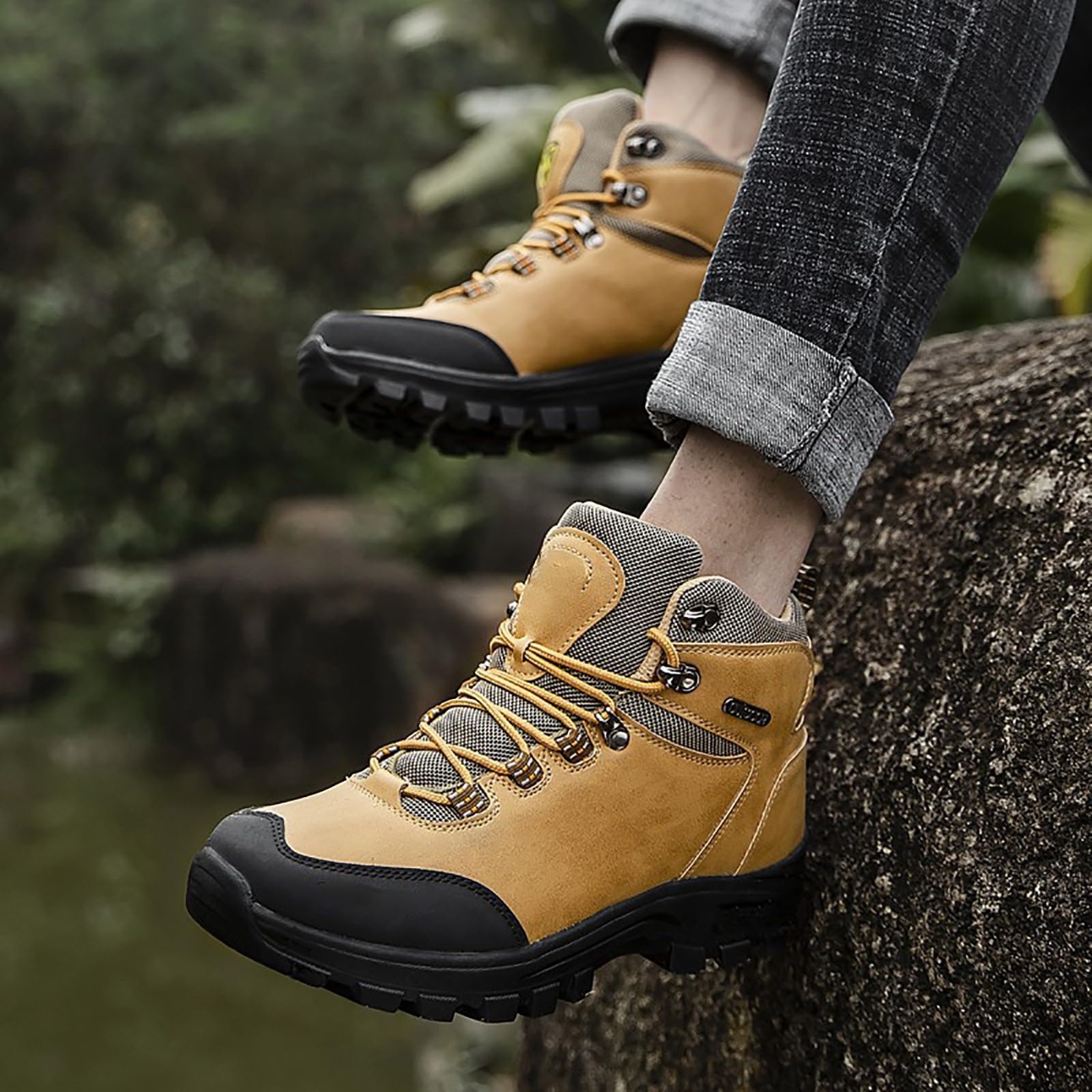 Turnschuhe Herren 45 Breiter Fuß High-Top Sportschuhe 43 Wasserdicht