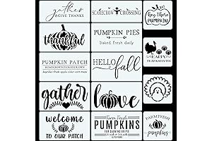 CINPIUK Fall Stencils for Door Mats - Unleash Your Creativity with Autumn Decor