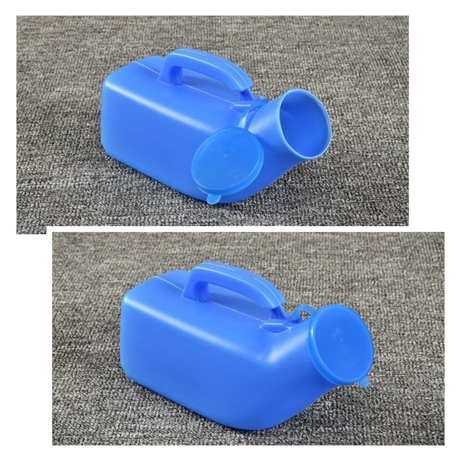 2 Pack Urinal Bottle 1200ml/34 Ounce Portable urinals, Urinal Bottles with Lid, Male Urine Bottles - Image 4