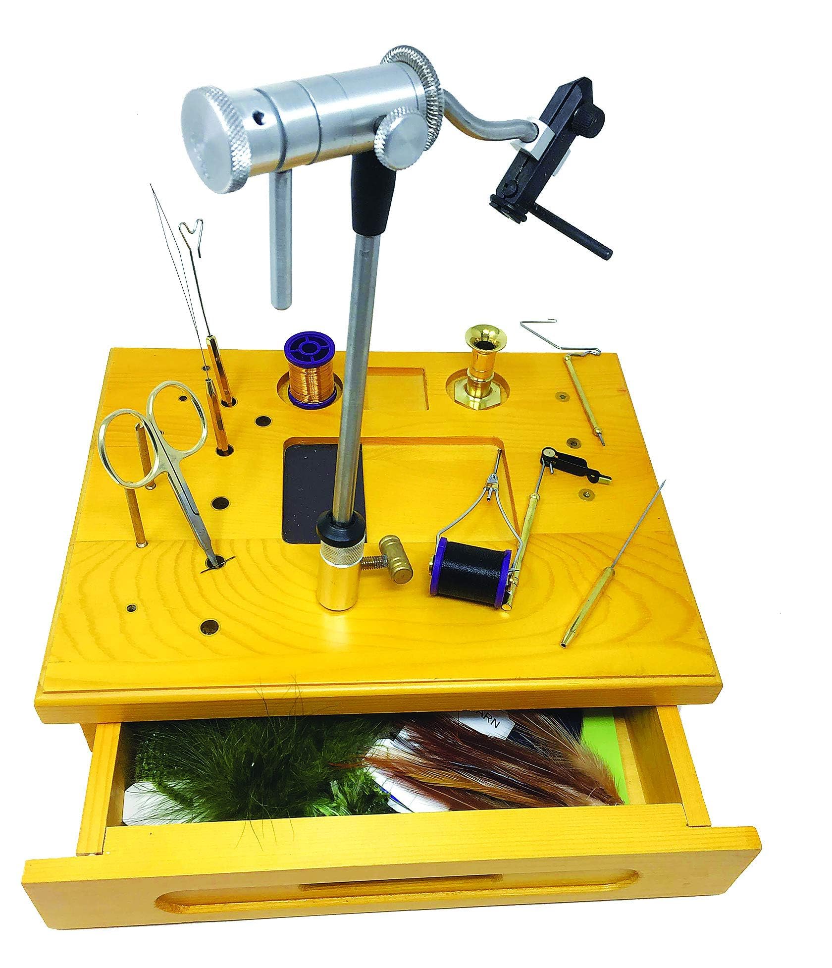 Creative Angler 木製フライタイイングステーション Creative Angler 木製フライタイイングステーション