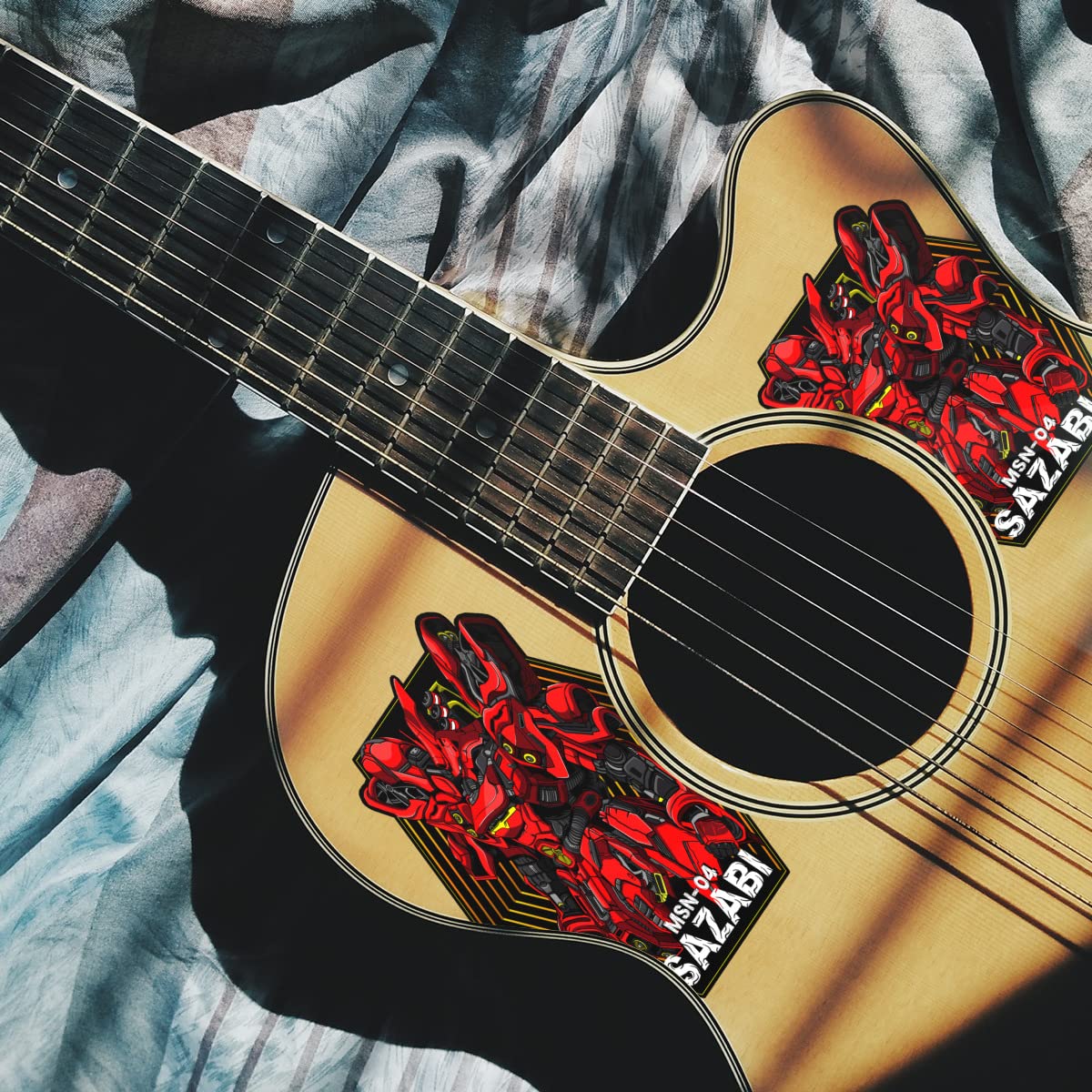 Amazon | クリスタルステッカー ネオ ジオンガンダム シャア サザビー