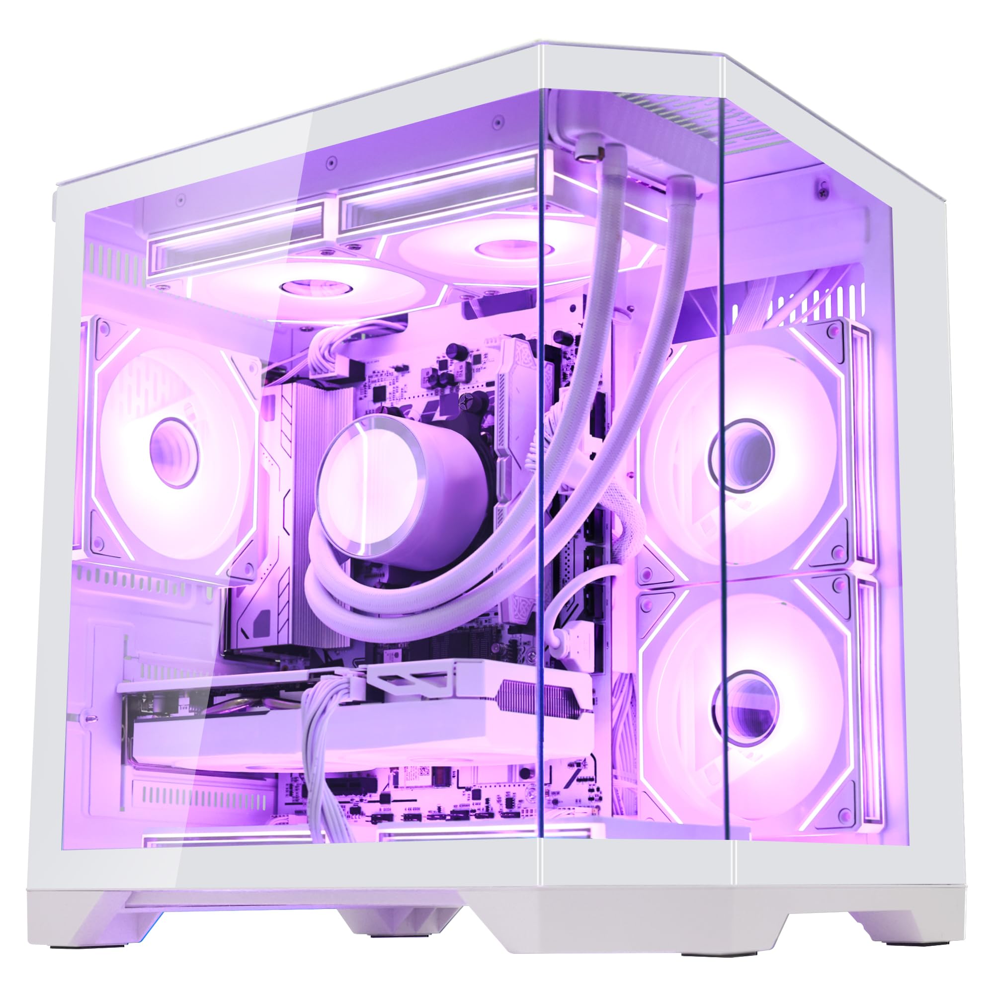 Amazon.com: HELLOLAND Ocean of Stars AI Gaming PC Desktop - AMD