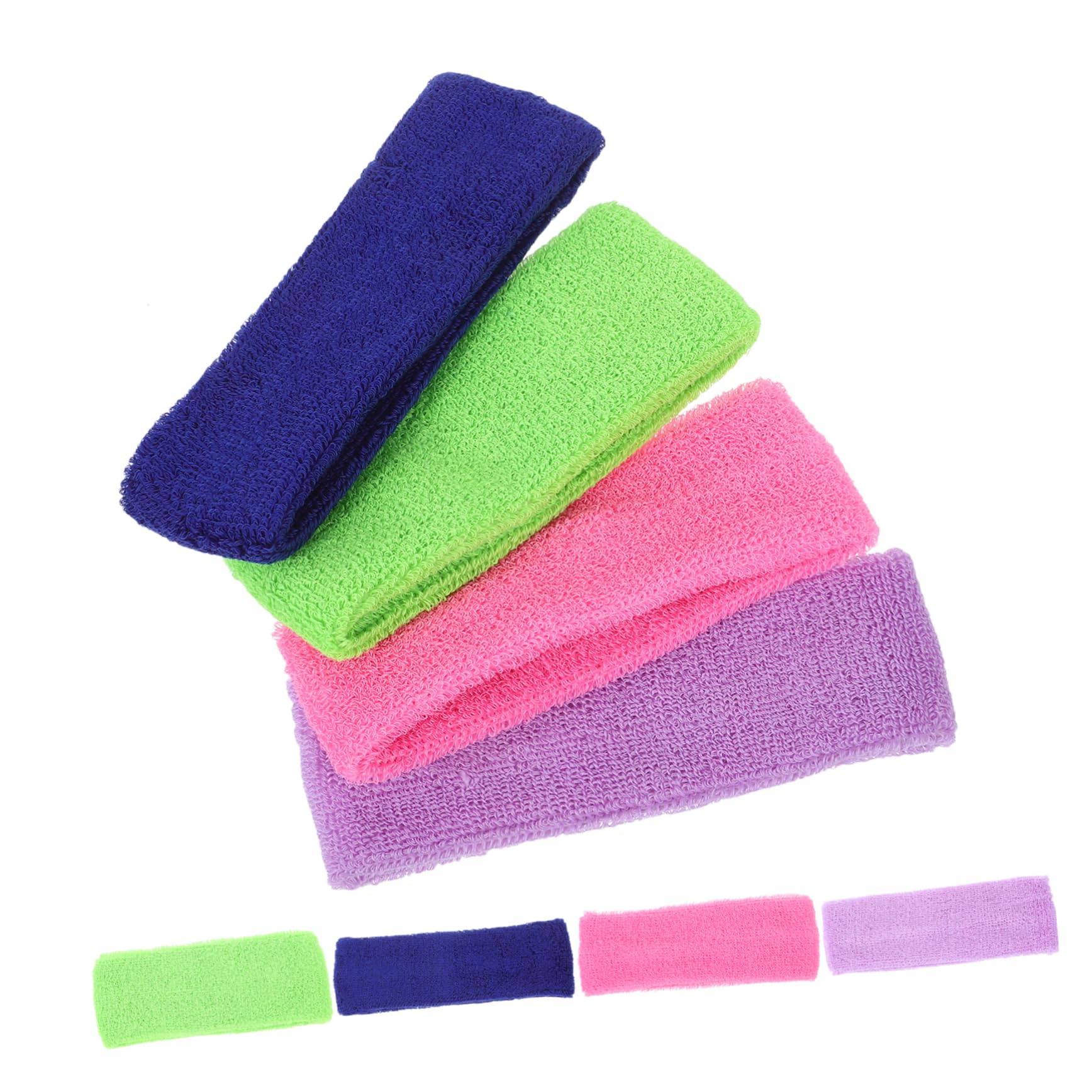 ibasenice Bandeau Sportif Gris Extensible Salle De Sport Absorber Bande De Cheveux Professionnelle Fournitures De Bande De Cheveux Fil De Polyester