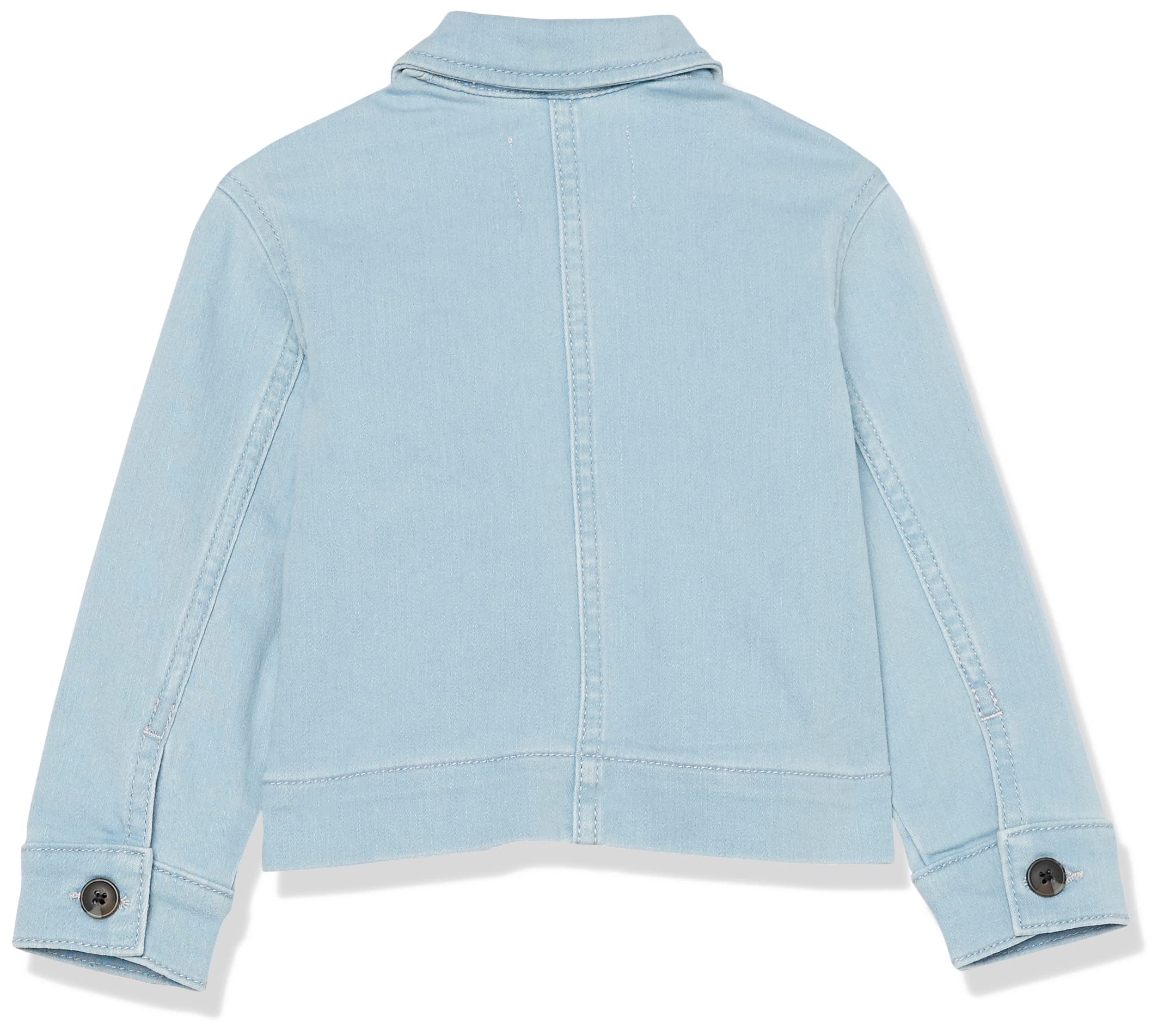 Amazon Essentials Veste de Travail en Jean à Coupe décontractée Mixte Enfante