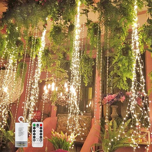 220 LED Firefly Bunch Lights Battery Operated