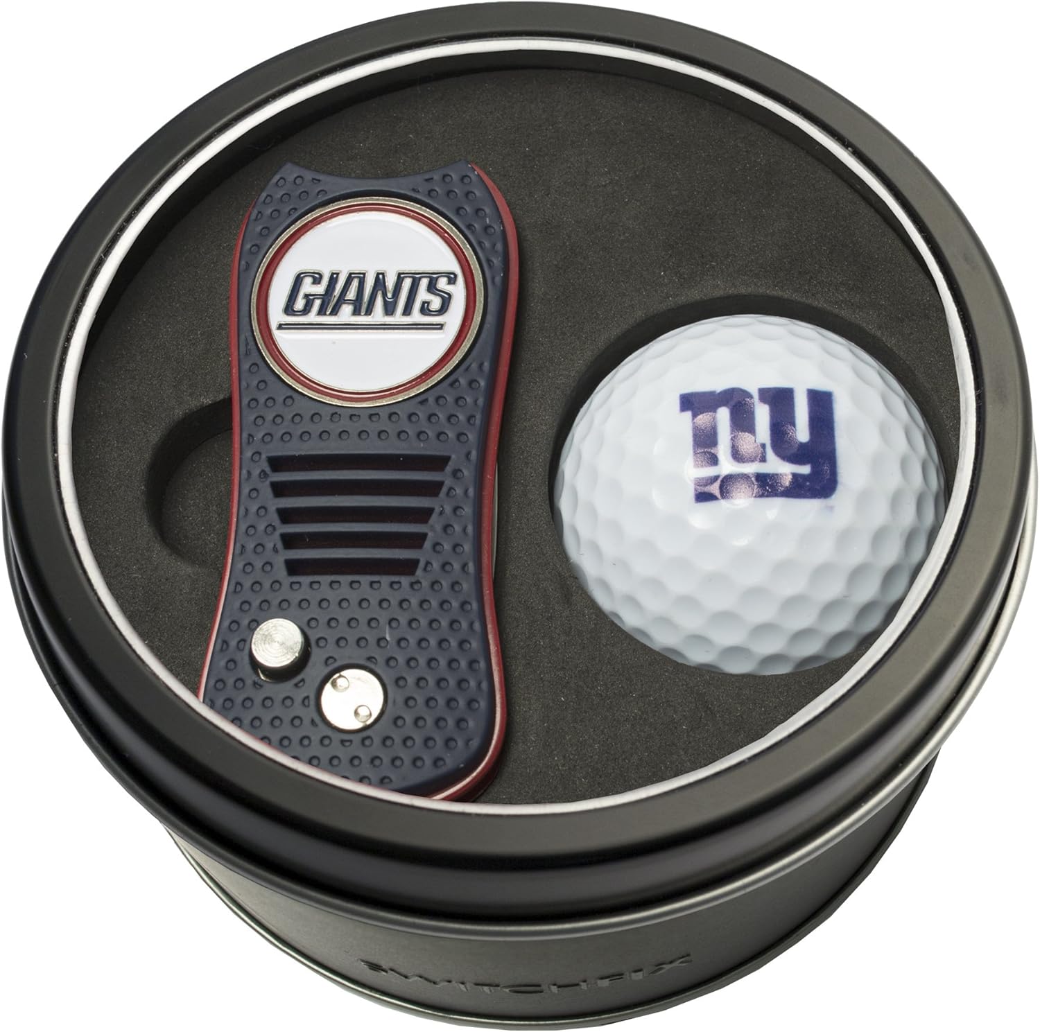 Team Golf NFL Pittsburgh Steelers Gift Set Switchfix Divot Tool with Double-Sided Magnetic Ball Marker & Golf Ball, Patented Single Prong Design, Less Damage to Greens, Switchblade Mechanism : Sports & Outdoors