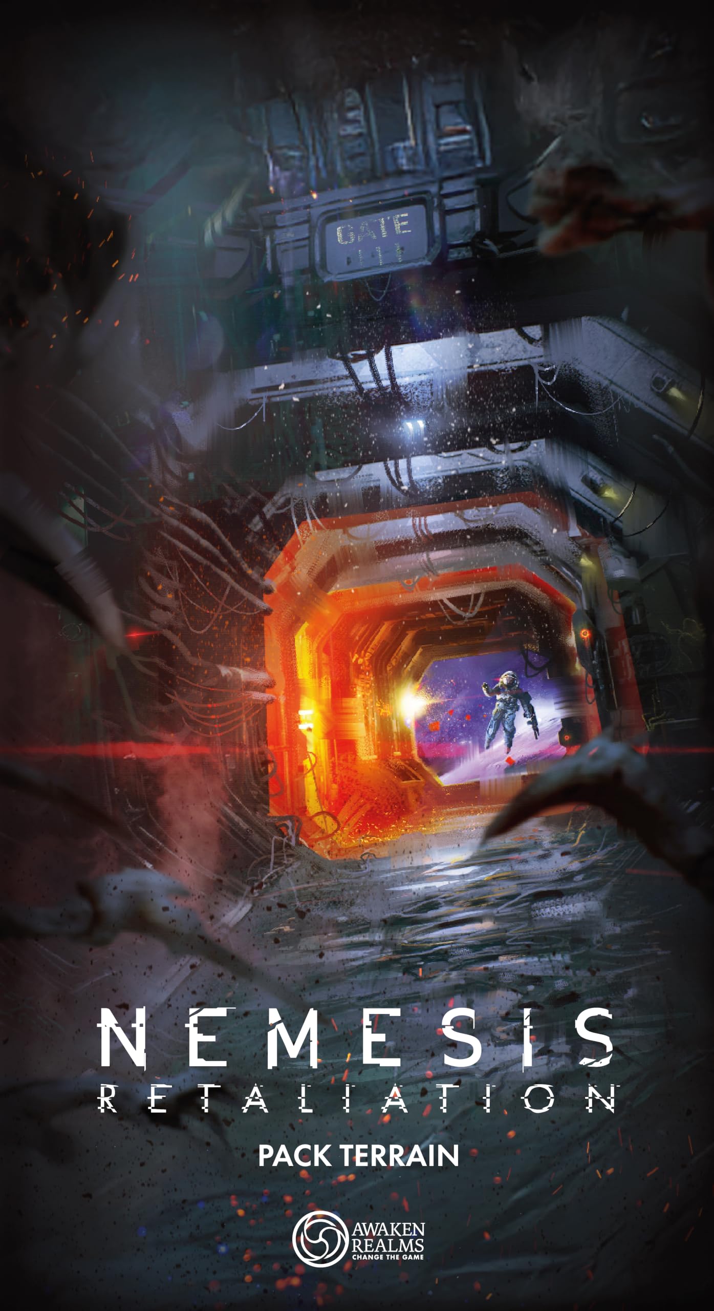 Awaken Realms | Nemesis Retaliation: Terrain Expansion | Espansione Accessorio Gioco Da Tavolo | 1-5 Giocatori | 120 Minuti