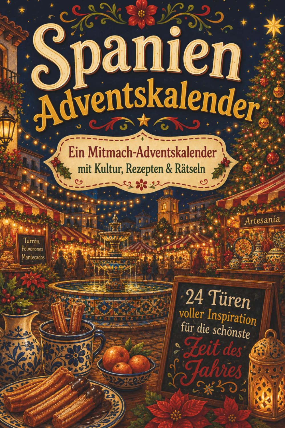 Spanien Adventskalender: Ein Mitmach-Adventskalender mit Kultur, Rezepten & Rätseln