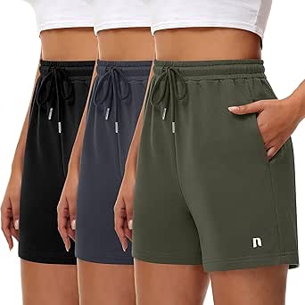 Carlheim Womens SweatShorts Harper Lounge, Black, X-Small Dès