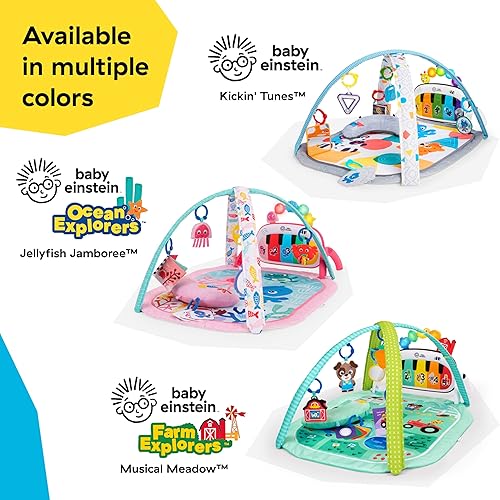 Miniatura 11 de Baby Einstein Farm Explorers 4 en 1 Kickin' Tunes Musical Meadow Music & Language Discovery Gym, a partir de 0 meses Farm Explorers Prado