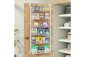 6-Tier Over the Toilet Storage Cabinet Organizer