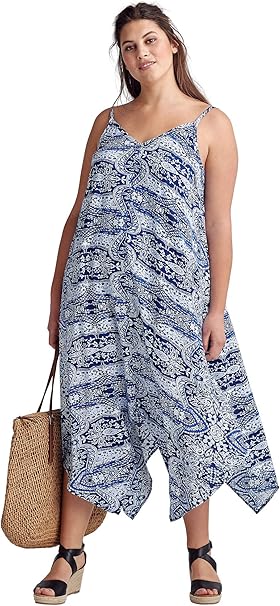 Plus size hanky hem dress Clearance